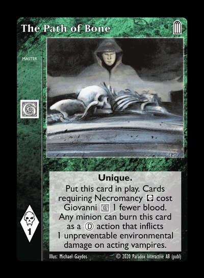The Path of Bone [Legacy II set] - VTES CCG