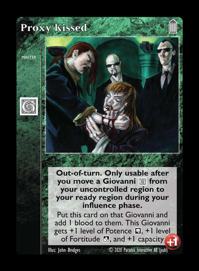 Proxy Kissed [Legacy II set] - VTES CCG