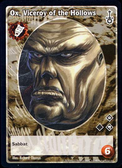 Ox, Viceroy of the Hollows [SW set] - VTES CCG