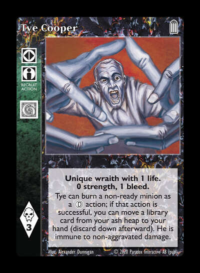 Tye Cooper [Legacy II set] - VTES CCG