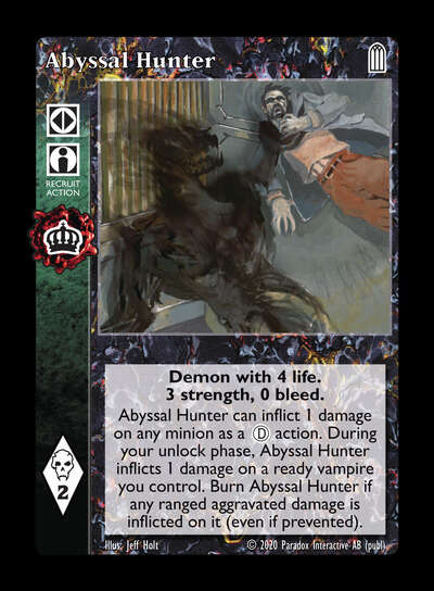Abyssal Hunter [Legacy II set] - VTES CCG