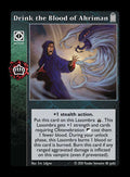 Drink the Blood of Ahriman [Legacy II set] - VTES CCG