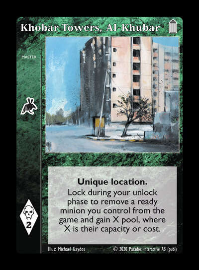 Khobar Towers, Al-Khubar [Legacy II set] - VTES CCG
