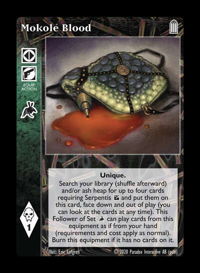 Mokolé Blood [Legacy II set] - VTES CCG