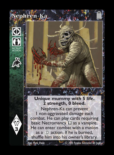 Nephren-Ka [Legacy II set] - VTES CCG