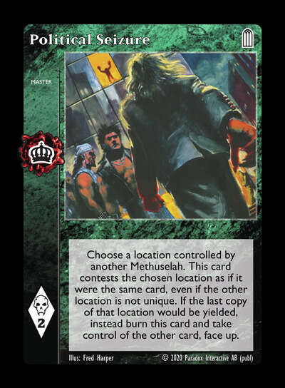 Political Seizure [Legacy II set] - VTES CCG