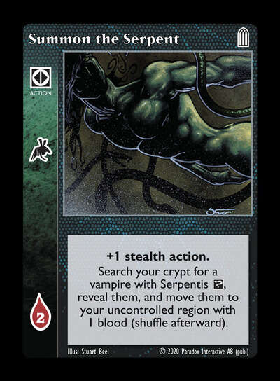 Summon the Serpent [Legacy II set] - VTES CCG