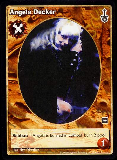 Angela Decker [SW set] - VTES CCG