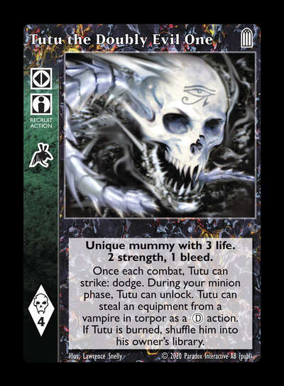 Tutu the Doubly Evil One [Legacy II set] - VTES CCG