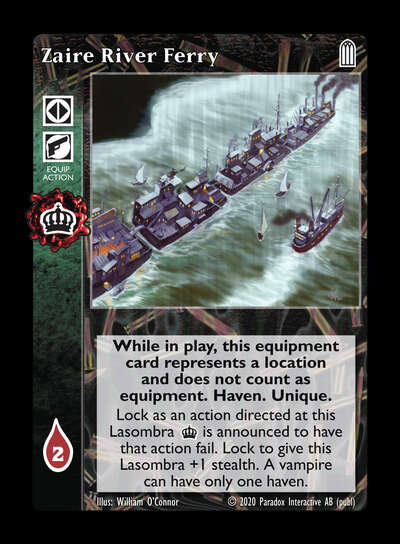 Zaire River Ferry [Legacy II set] - VTES CCG