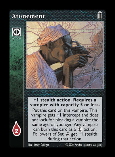Atonement [Legacy II set] - VTES CCG