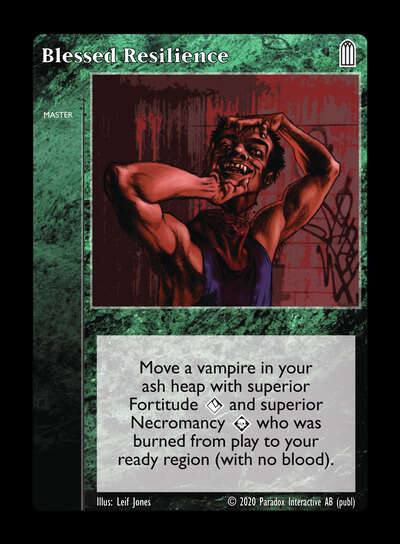 Blessed Resilience [Legacy II set] - VTES CCG