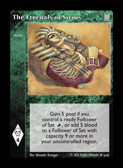 The Eternals of Sirius [Legacy II set] - VTES CCG