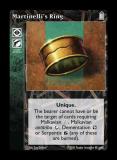 Martinelli's Ring [Legacy II set] - VTES CCG