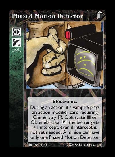 Phased Motion Detector [Legacy II set] - VTES CCG