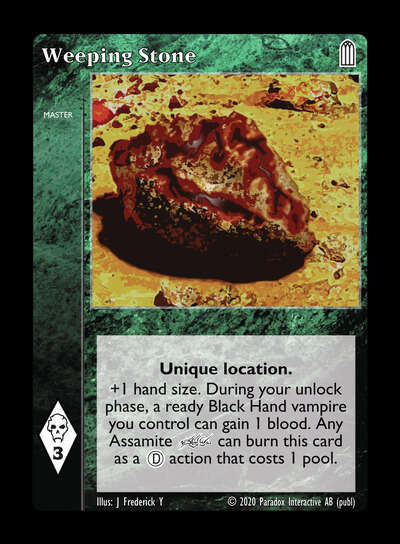 Weeping Stone [Legacy II set] - VTES CCG