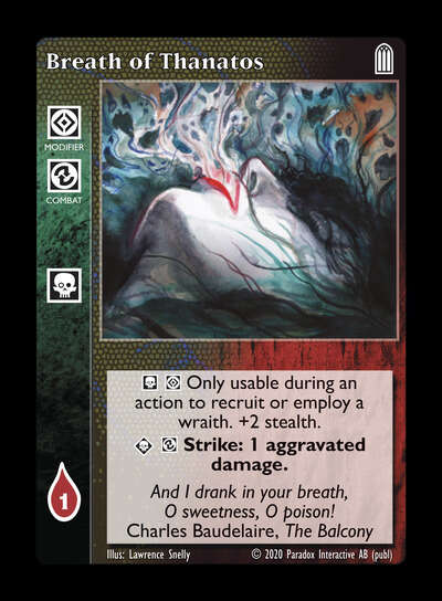 Breath of Thanatos [Legacy II set] - VTES CCG