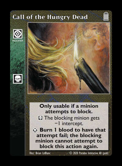 Call of the Hungry Dead [Legacy II set] - VTES CCG