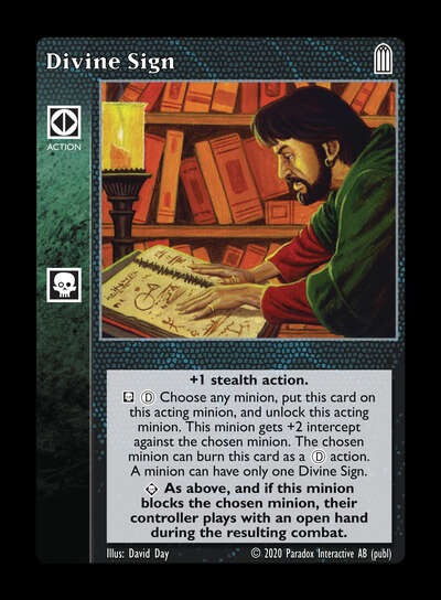 Divine Sign [Legacy II set] - VTES CCG