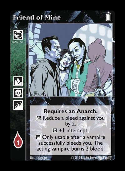 Friend of Mine [Legacy II set] - VTES CCG