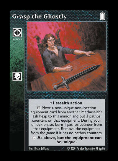 Grasp the Ghostly [Legacy II set] - VTES CCG