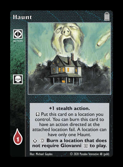 Haunt [Legacy II set] - VTES CCG