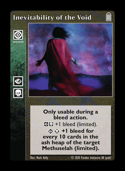 Inevitability of the Void [Legacy II set] - VTES CCG