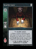 Scarlet Lore [Legacy II set] - VTES CCG