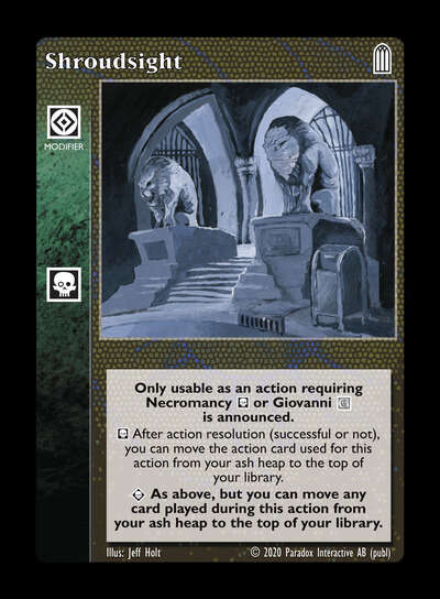 Shroudsight [Legacy II set] - VTES CCG