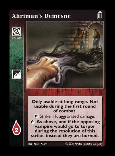 Ahriman's Demesne [Legacy II set] - VTES CCG