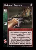Ahriman's Demesne [Legacy II set] - VTES CCG