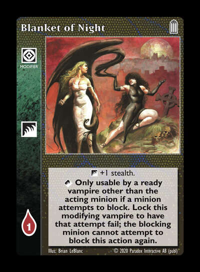 Blanket of Night [Legacy II set] - VTES CCG