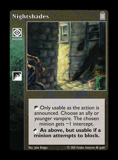 Nightshades [Legacy II set] - VTES CCG