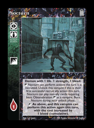 Nocturn [Legacy II set] - VTES CCG