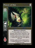 Power of One [Legacy II set] - VTES CCG