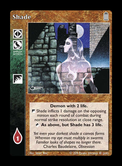 Shade [Legacy II set] - VTES CCG