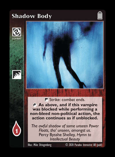 Shadow Body [Legacy II set] - VTES CCG