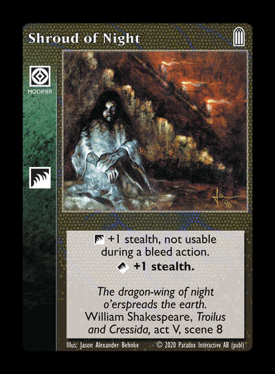 Shroud of Night [Legacy II set] - VTES CCG
