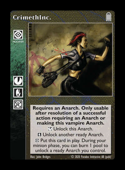 CrimethInc. [Legacy II set] - VTES CCG
