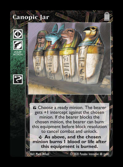 Canopic Jar [Legacy II set] - VTES CCG