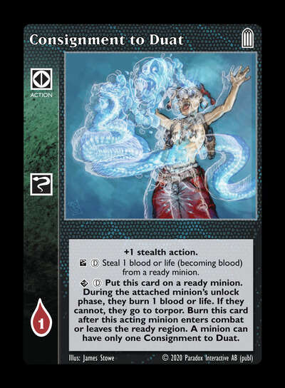 Consignment to Duat [Legacy II set] - VTES CCG