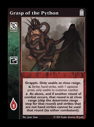 Grasp of the Python [Legacy II set] - VTES CCG