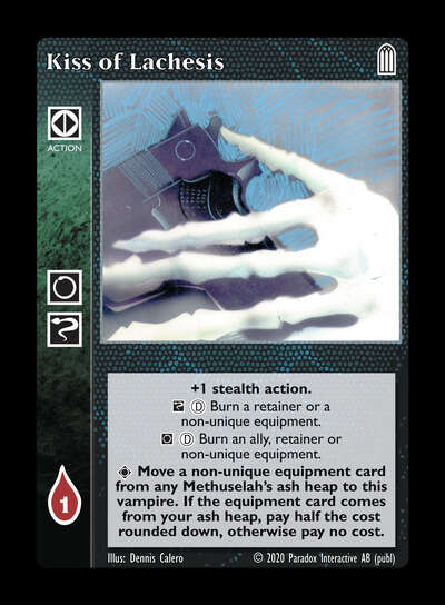 Kiss of Lachesis [Legacy II set] - VTES CCG