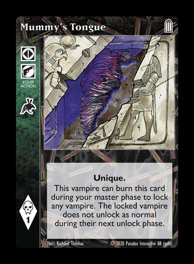 Mummy's Tongue [Legacy II set] - VTES CCG