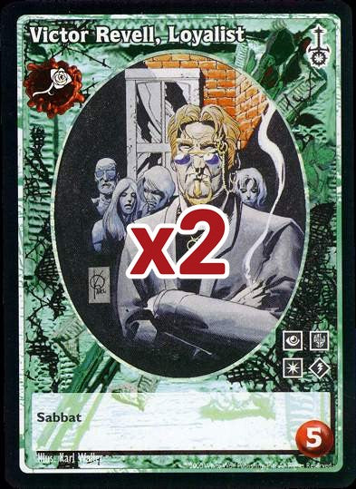 Victor Revell, Loyalist [SW set] - VTES CCG