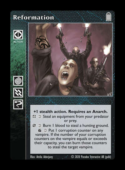 Reformation [Legacy II set] - VTES CCG