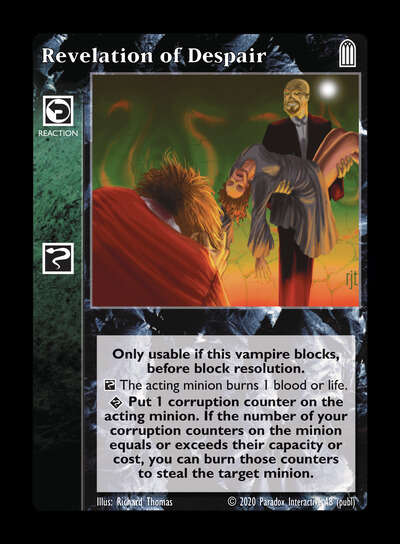 Revelation of Despair [Legacy II set] - VTES CCG
