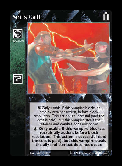 Set's Call [Legacy II set] - VTES CCG