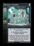 Thrones Crumble [Legacy II set] - VTES CCG