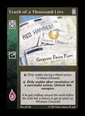 Truth of a Thousand Lies [Legacy II set] - VTES CCG